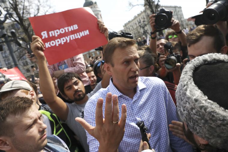  Партию оппозиционера Навального назвали «Россия будущего»