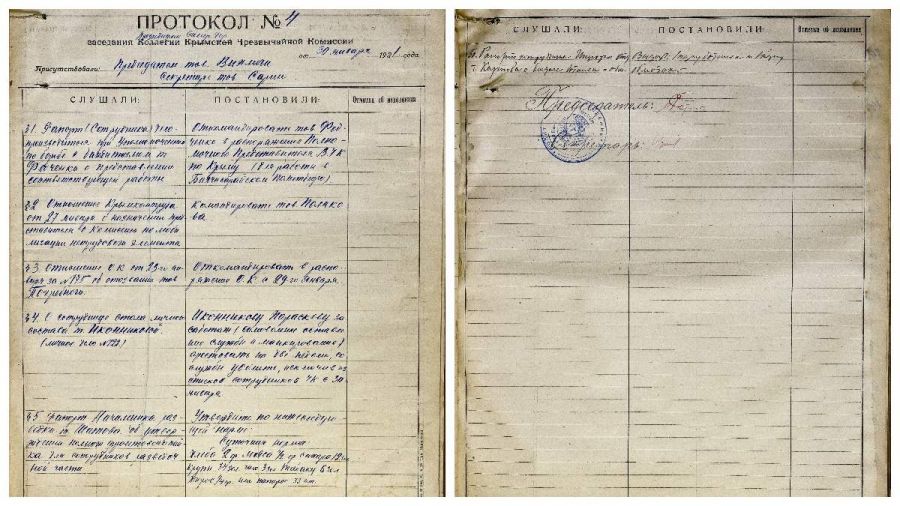  СБУ опубликовала документы, которые разоблачают репрессии СССР в Крыму
